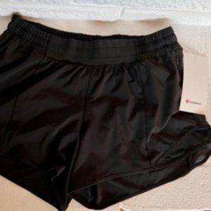 Lululemon Hotty Hot shorts, short 4", black